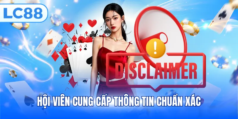 Hội viên cung cấp thông tin chuẩn xác